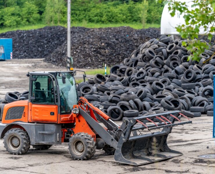 Recykling opon, baterii, olejów