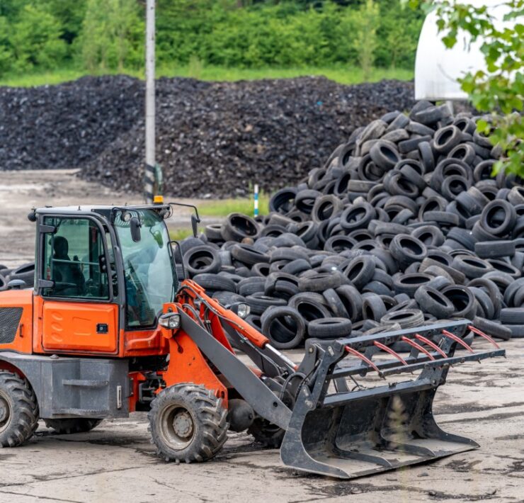 Recykling opon, baterii, olejów