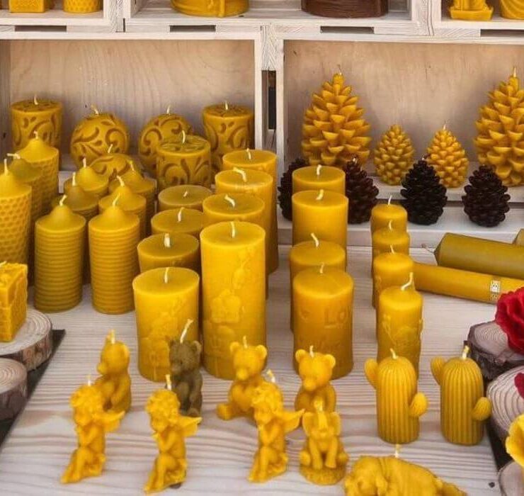 Świece z wosku pszczelego - dlaczego warto je kupić?