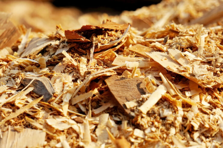 Zrębki drzewne -odpady drzewne jako gotowe paliwo