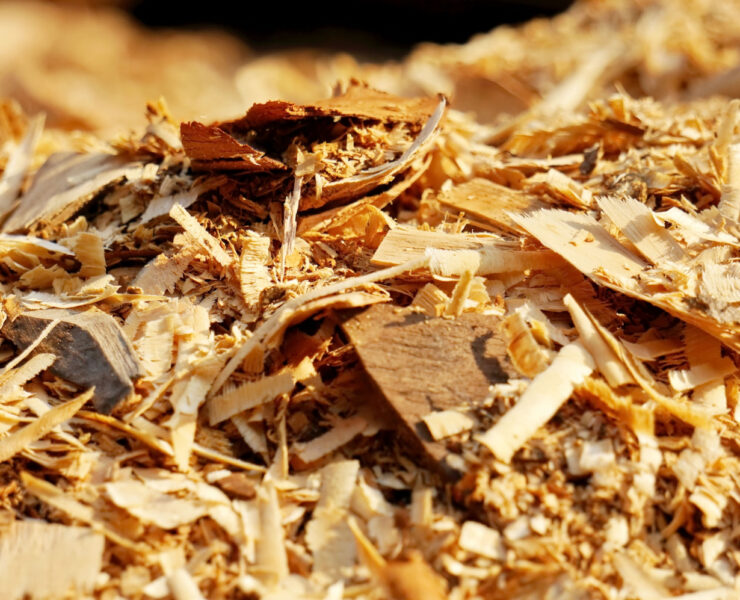 Zrębki drzewne -odpady drzewne jako gotowe paliwo