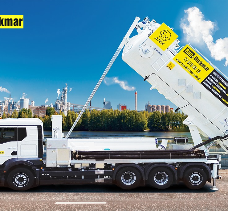 Ran-Dickmar - przemysłowe czyszczenie zbiorników fermentacyjnych