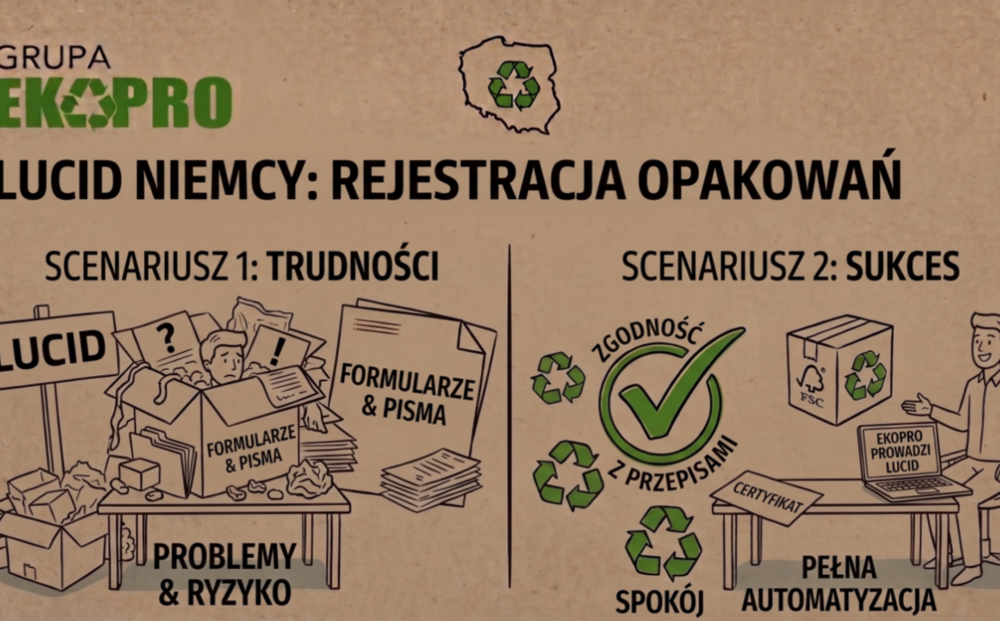 Wprowadzanie opakowań na rynek niemiecki - LUCID i VerpackG