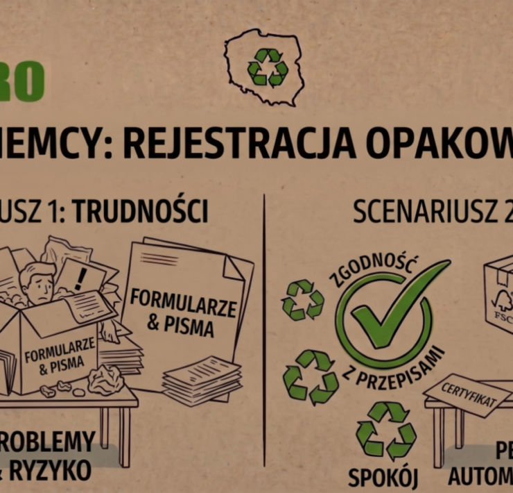 Wprowadzanie opakowań na rynek niemiecki - LUCID i VerpackG